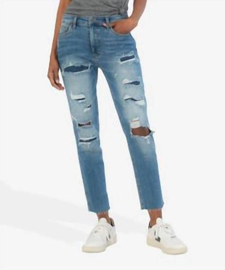 KUT FROM THE KLOTH - Rachael High Rise Fab Ab Mom Jean