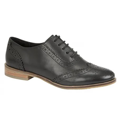 Cipriata - Womens/Ladies Brogue Oxford Lace Up Leather Shoes
