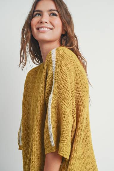 Pull ample en tricot