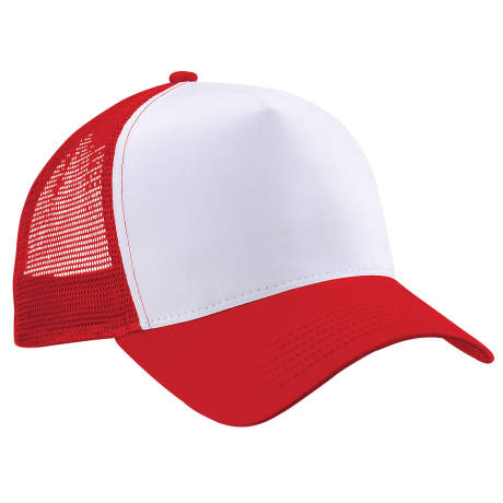 Beechfield - Mens Half Mesh Trucker Cap/Headwear (Pack of 2)