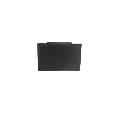 Eastern Counties Leather - Kamila Leather Contrast Piping Coin Purse
