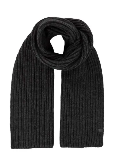 Bickley + Mitchell - Bi-Color Cable Knit Scarf