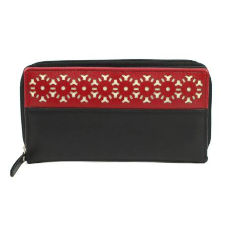 Eastern Counties Leather - Womens/Ladies Rachel Laser Cut Leather Coin Purse