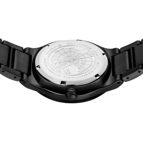 BERING - 39mm Men's Solar Titanium Watch In Silver/Silver