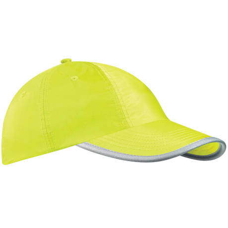 Beechfield - Enhanced-viz / Hi Vis Baseball Cap / Headwear (Pack of 2)