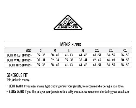 Alpine North Men's - YOHO MEN'S | Vegan Down Lightweight Packable Puffer Jacket & Bag