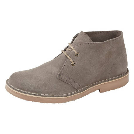 Roamers - Mens Suede Leather Round Toe Desert Boot