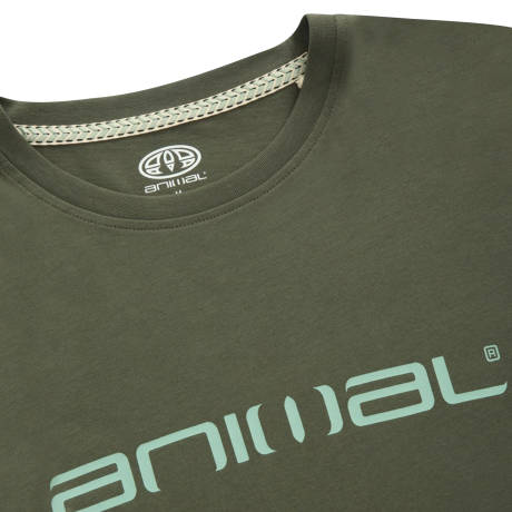 Animal - Mens Classico Logo Natural Long-Sleeved T-Shirt