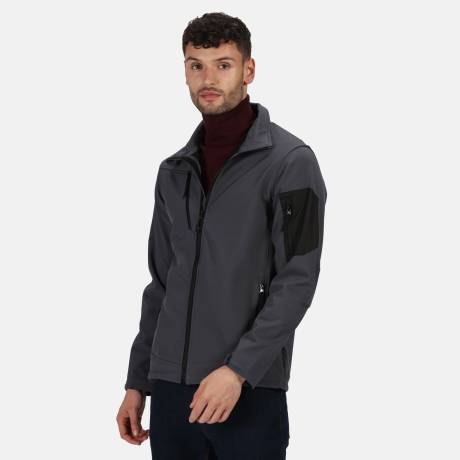 Regatta - Standout Mens Arcola 3 Layer Waterproof And Breathable Softshell Jacket