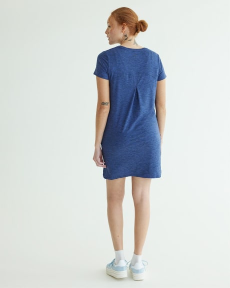 Short-Sleeve T-Shirt Dress - Dry Lux Hyba