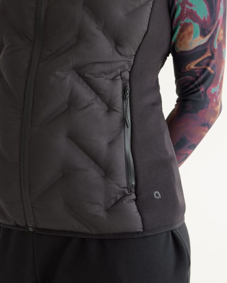 Mix-Media Quilted Vest, Hyba