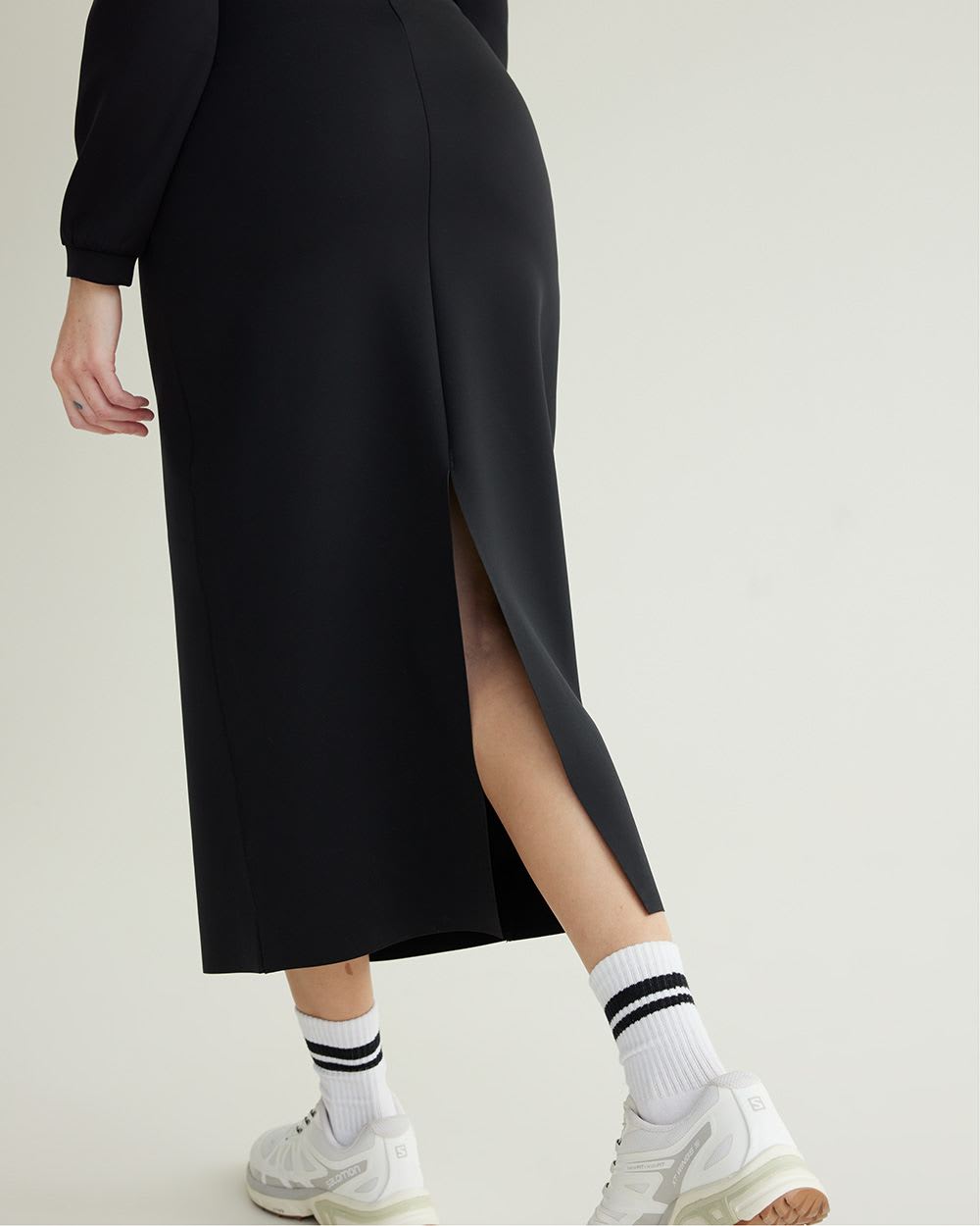 Scuba Ankle-Length Skirt - Hyba