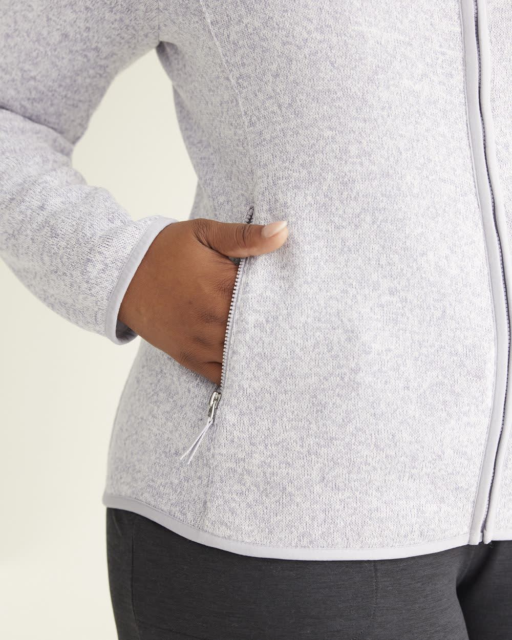 Warm Polar Fleece Jacket, Hyba Regular Reitmans