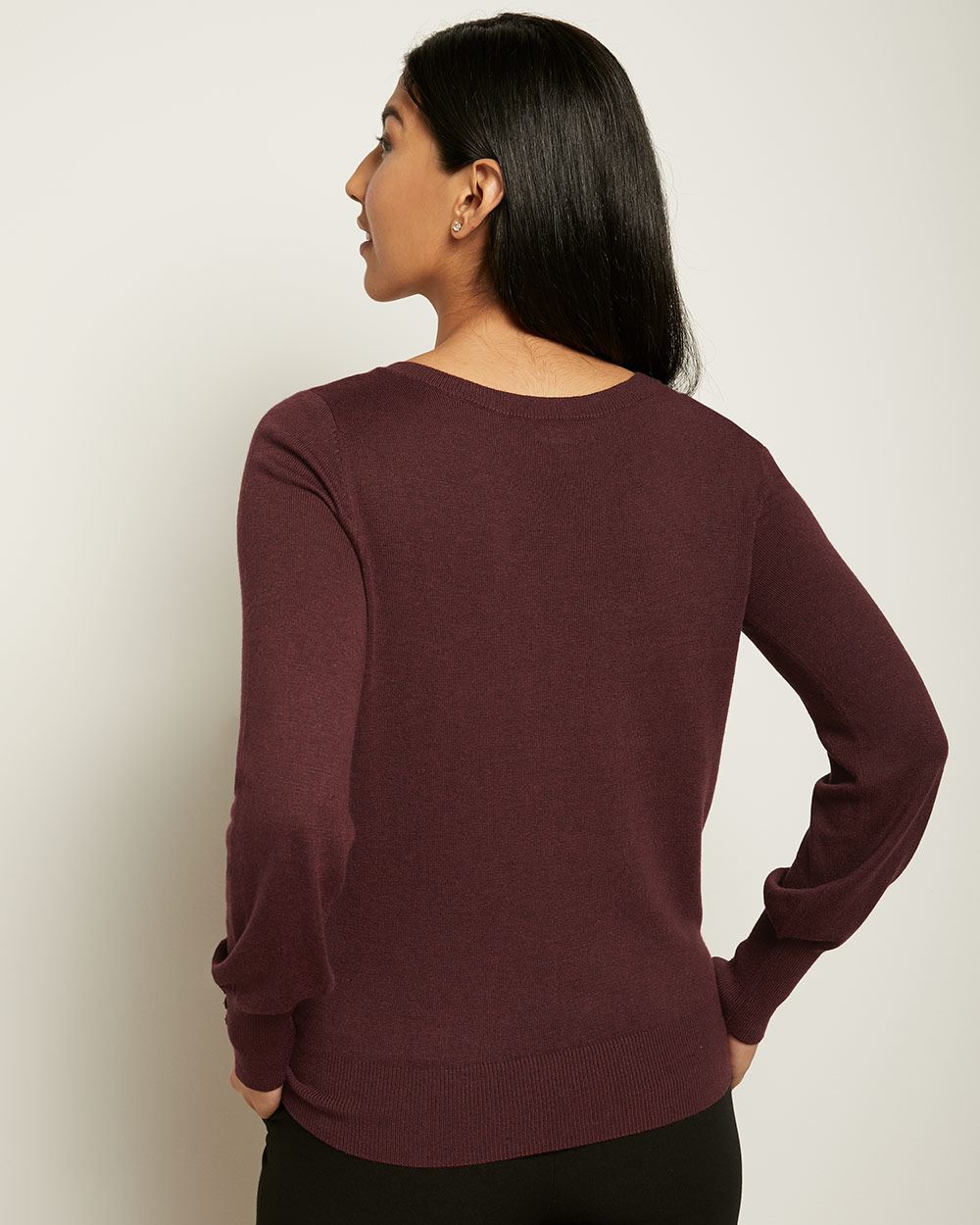 Puffy Sleeve Sweater | RW&CO.