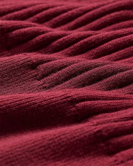 Veste Courte à Col Henley