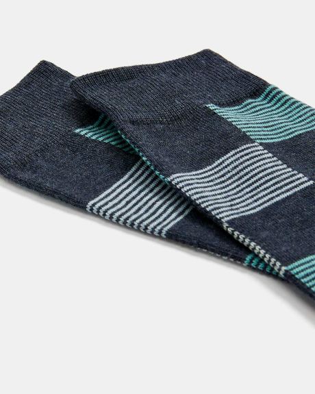 Striped Square Socks