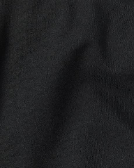 Black Slim Fit E-Tech Suit Pant