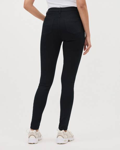 Jegging Natalie Noir &agrave; Taille Haute
