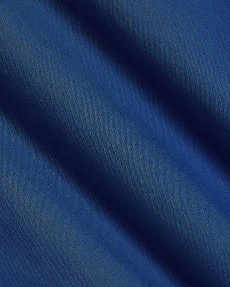 Sleeveless Cropped Bubble Blouse