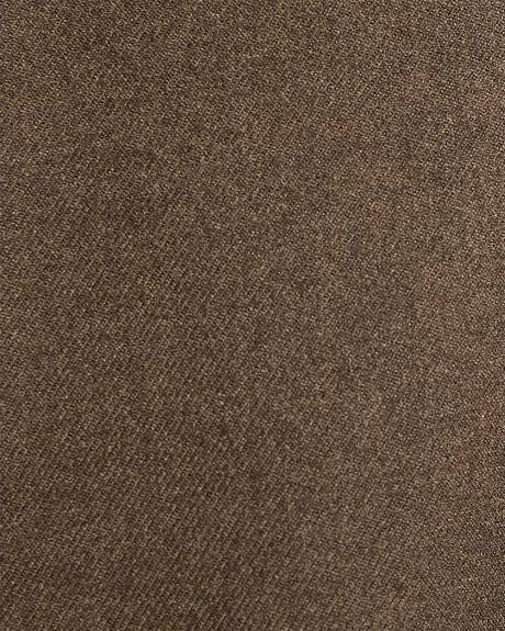 Twill Bomber Jacket with Shirt Collar