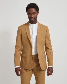 Slim Fit Mustard Suit Blazer