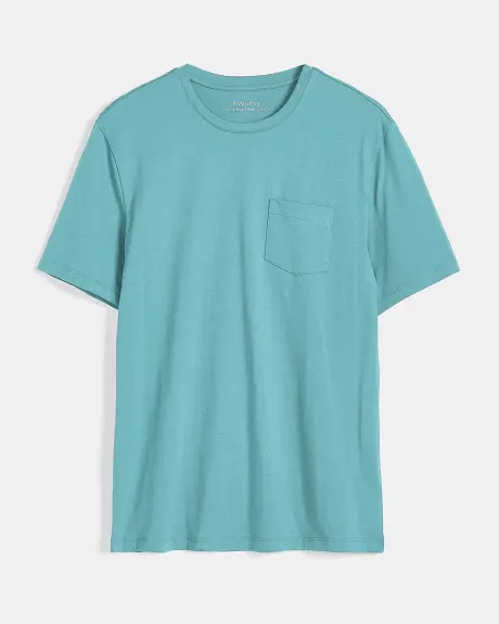 Crew-Neck T-Shirt with Pocket