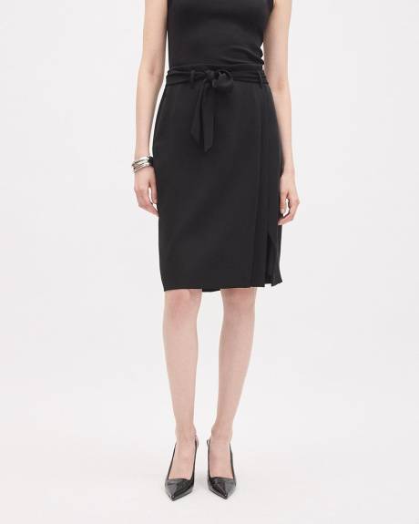 Jupe Fourreau en Satin