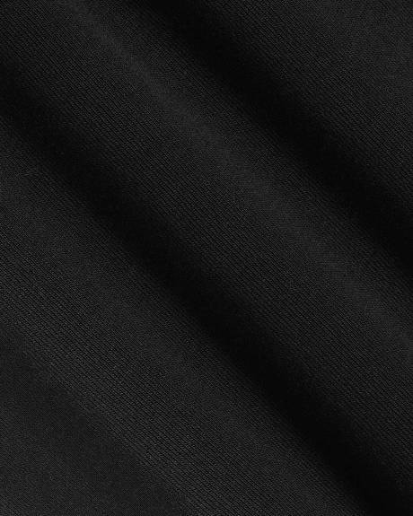 Mini Extended-Sleeve Dress with Removable Rope Belt