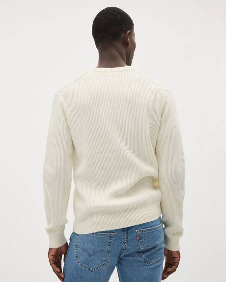 Pull &agrave; Manches Longues et Col V Profond