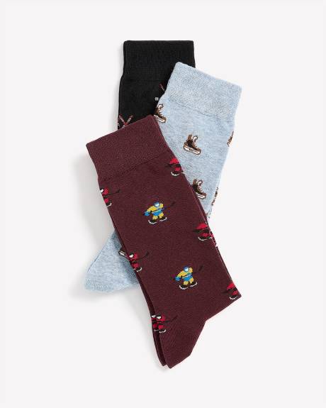 Hockey Sticks Socks