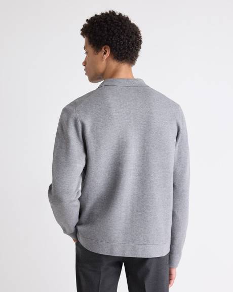 Cardigan Urbain à Zip en Tricot