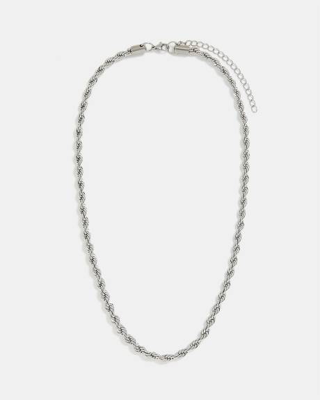 Stainless Steel Rope Necklace