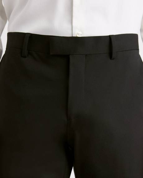Black Slim Fit E-Tech Suit Pant