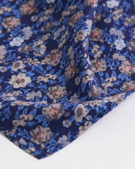 Mouchoir à Motif Floral