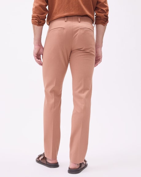 Slim-Fit Terracotta Suit Pant