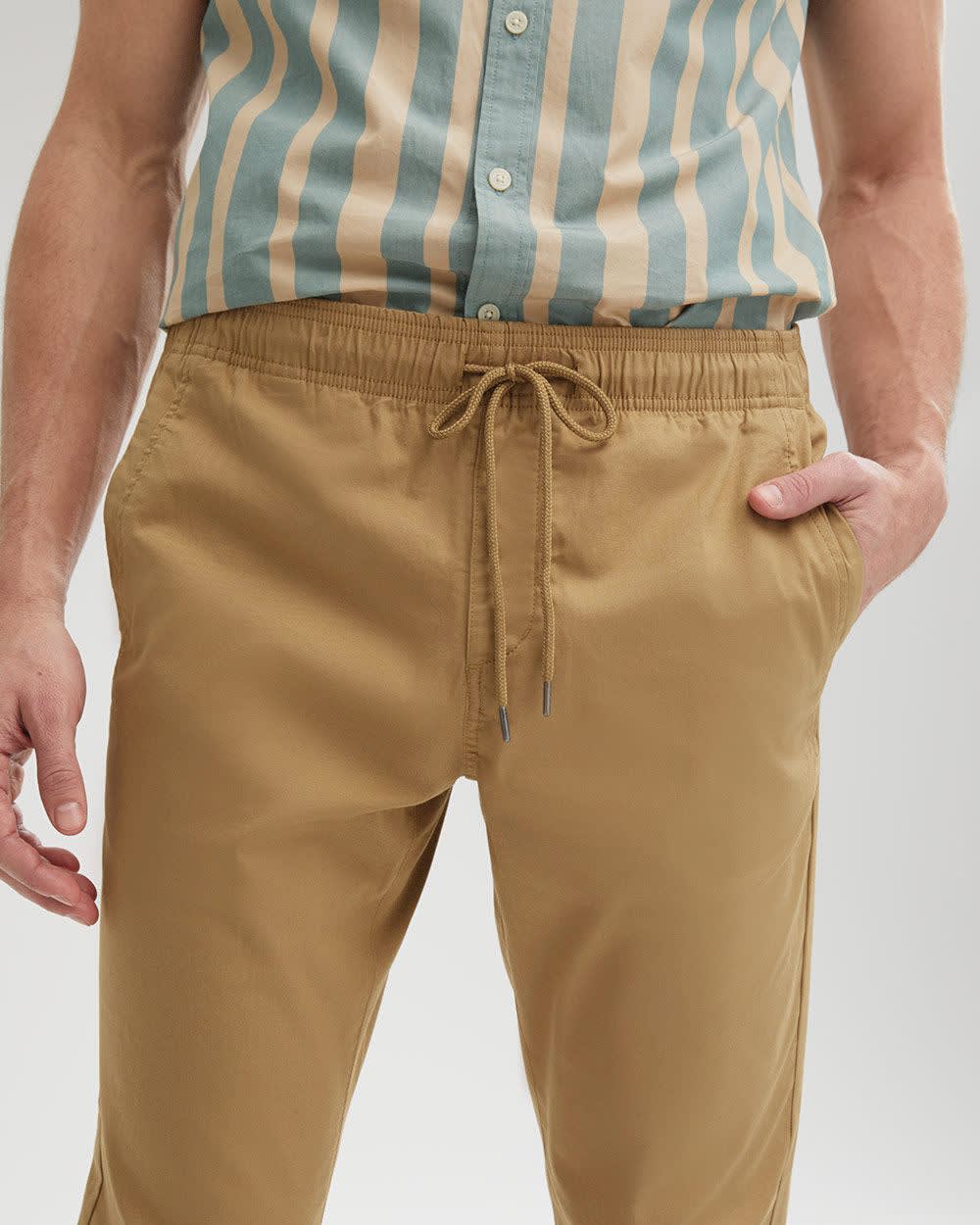 Pantalon Large à Taille élastique, Taille élastique Décontractée