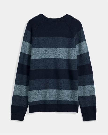 Essential Marled Effect Crew-Neck Sweater