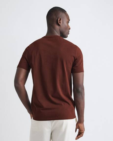 Solid Supima (R) Cotton V-Neck T-Shirt