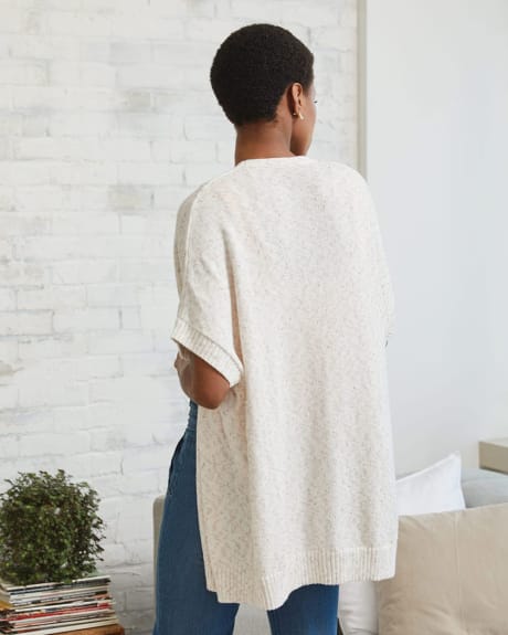Cardigan Ouvert Style Cape