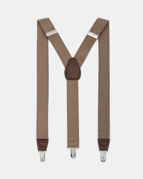 Elastic Suspenders with Micro Dots