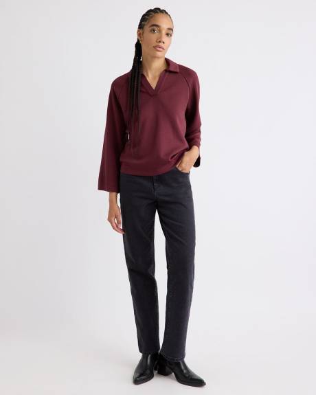 Long-Sleeve Polo