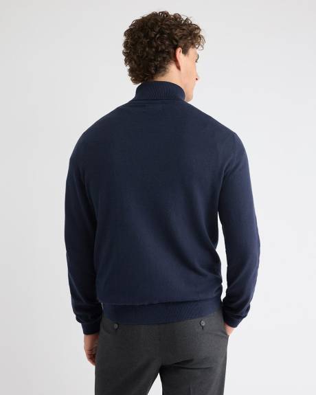 Pull à Col Roulé et Manches Longues