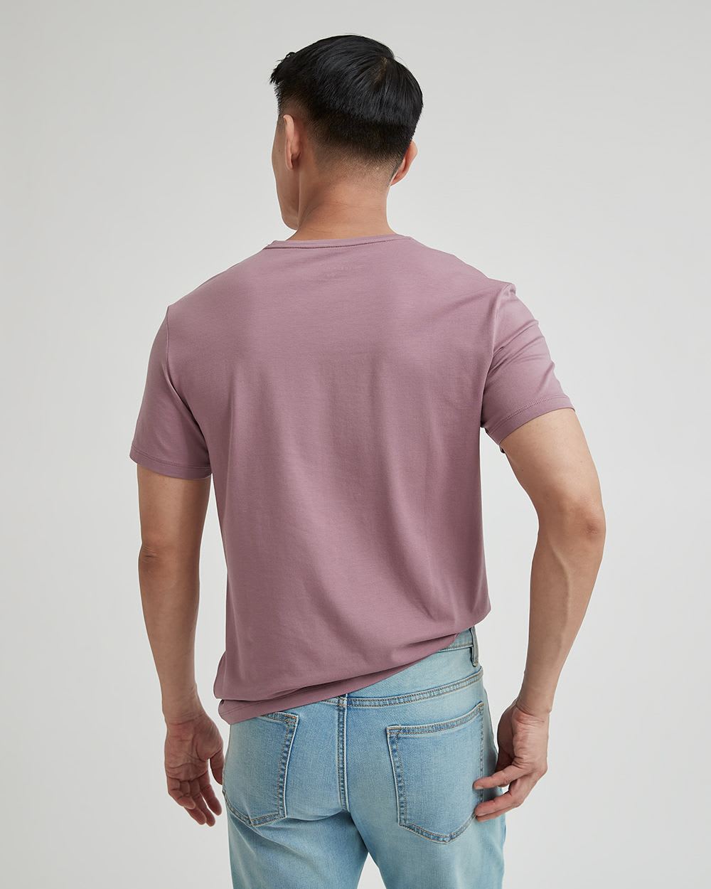 Solid Supima (R) Cotton V-Neck T-Shirt