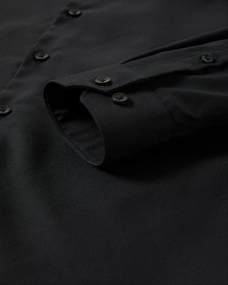 Solid Easy-care Twill Dress Shirt | RW&CO.