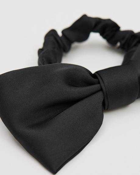 Satin Bow Scrunchie