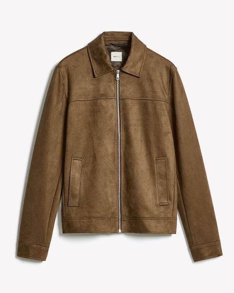 Faux Suede Milkman Jacket