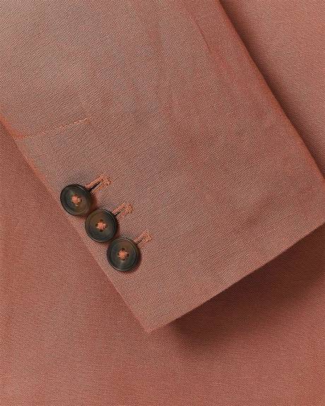 Russet One-Button Blazer