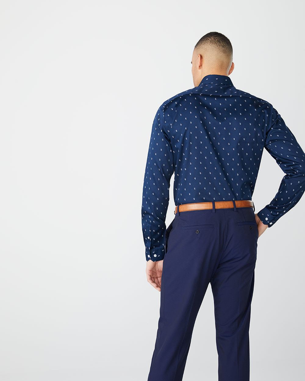 tall athletic fit dress shirts