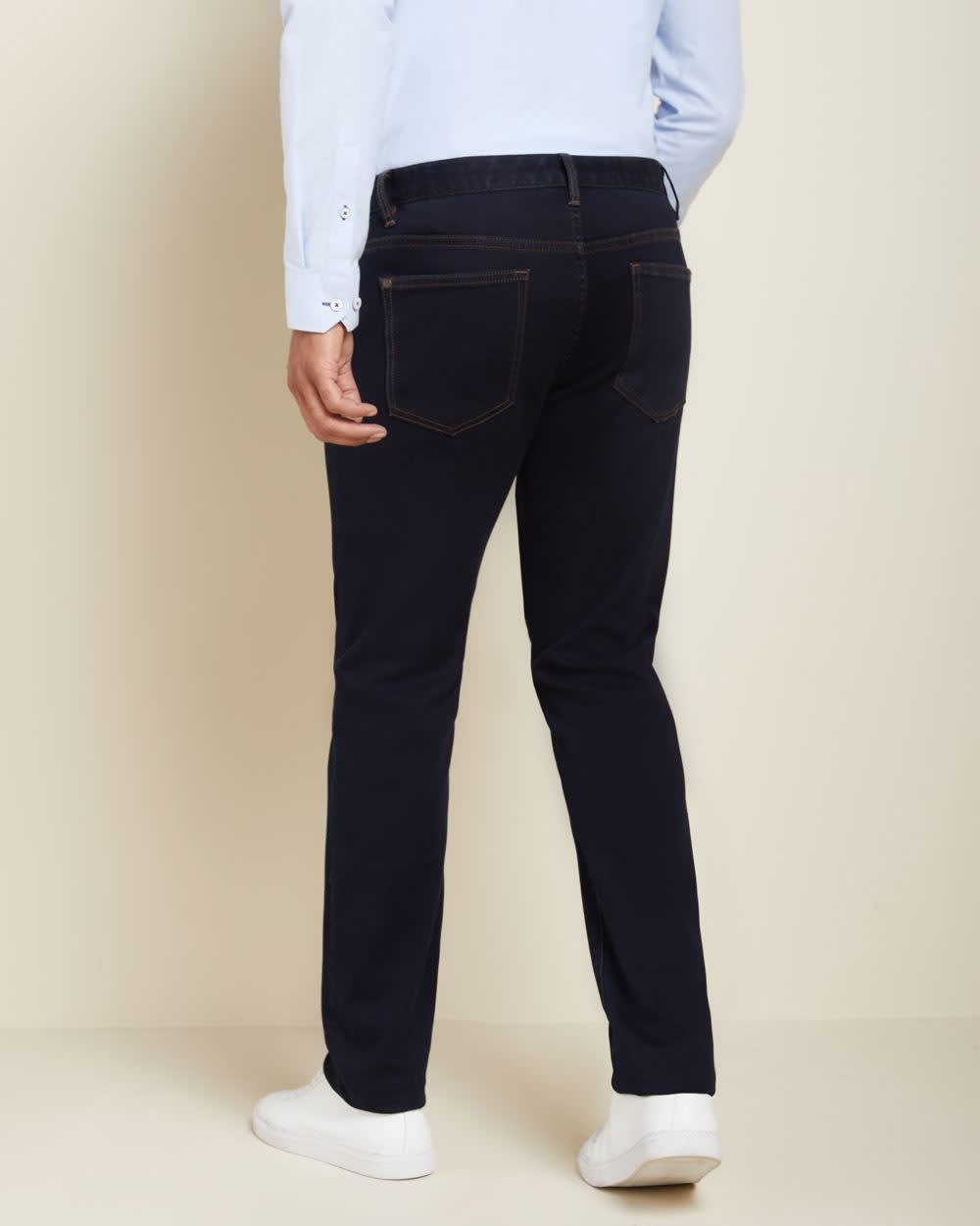dark rinse jeans