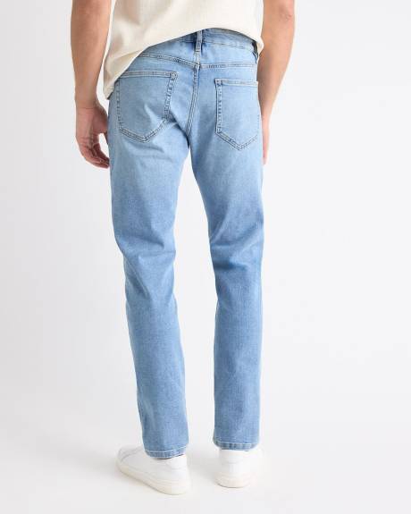 Slim-Fit Light-Wash Denim Pant